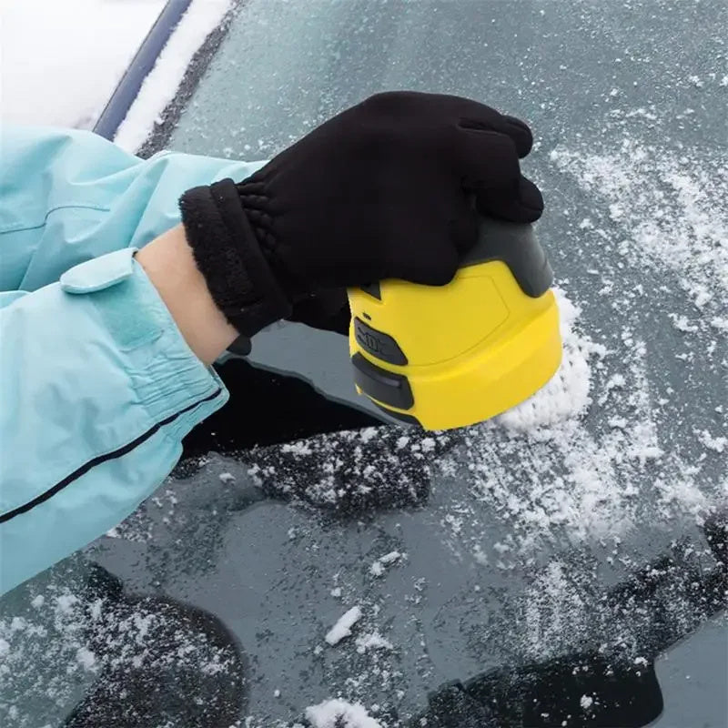 Elektrisk is-snöskrapa