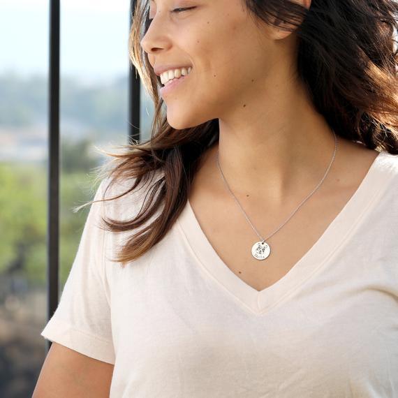 Necklace with a portrait of your pet