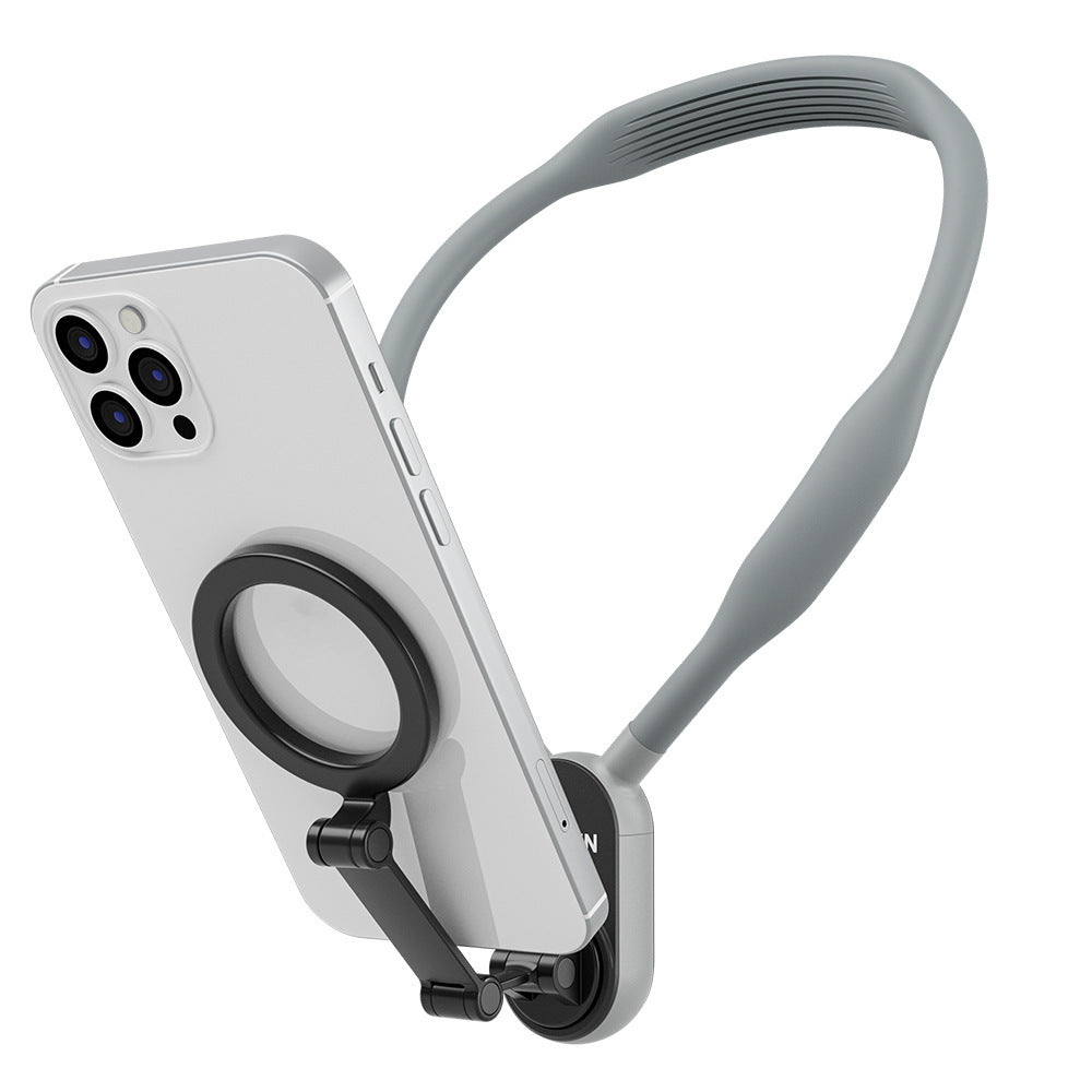Silikon magnetsfäste för mobiltelefon för hals – med MagSafe magnet
