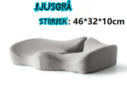 Pressure-relieving seat cushion