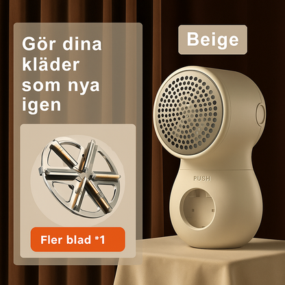 Ny ludd- och hårborttagare – Elektrisk trimmer med smart LED-display, USB-laddning