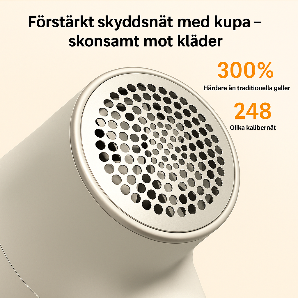 Ny ludd- och hårborttagare – Elektrisk trimmer med smart LED-display, USB-laddning