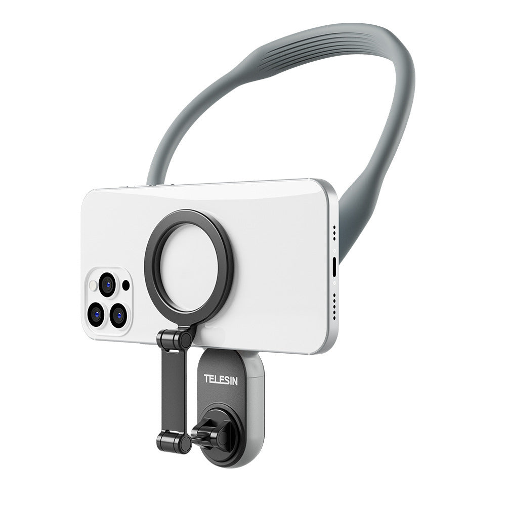 Silikon magnetsfäste för mobiltelefon för hals – med MagSafe magnet